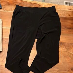 Eddie Bauer Black Dress Pants with Elastic Waistband